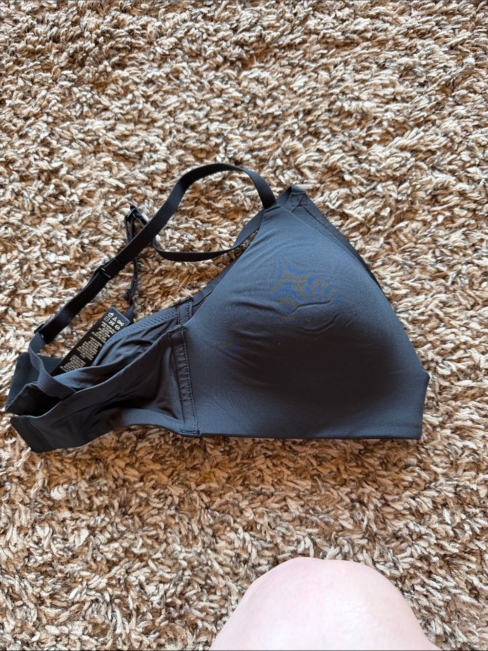 SKIMS Black Wireless Seamless Bralette